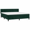 vidaXL &Kappa;&rho;&epsilon;&beta;ά&tau;&iota; Boxspring &mu;&epsilon; &Sigma;&tau;&rho;ώ&mu;&alpha; &Sigma;&kappa;&omicron;ύ&rho;&omicron; &Pi;&rho;ά&sigma;&iota;&nu;&omicron; 160x200&epsilon;&kappa;. &Beta;&epsilon;&lambda;&omicron;ύ&delta;&iota;&nu;&omicron;