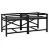 vidaXL &Beta;ά&sigma;&eta; &Pi;&lambda;&upsilon;&nu;&tau;&eta;&rho;ί&omicron;&upsilon; &Rho;&omicron;ύ&chi;&omega;&nu; 2 pcs &Mu;&alpha;ύ&rho;&omicron; 120 x 56 x 52 &epsilon;&kappa; &Alpha;&tau;&sigma;ά&lambda;&iota;