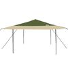vidaXL Σκηνή Canopy Pop-up Πράσινο 400 x 400 cm ύφασμα