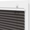 vidaXL Πλισέ περσίδα Μαύρο 40x100 cm Πλάτος υφάσματος 39,4 cm