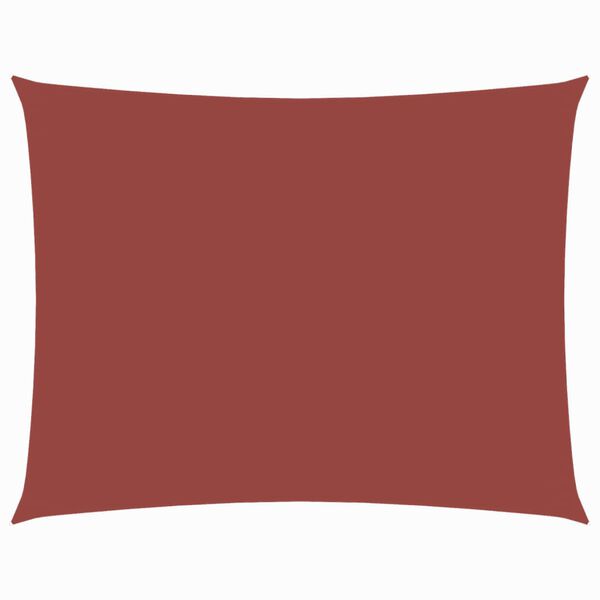 vidaXL Πανί Σκίασης Ορθογώνιο Τερακότα 2,5 x 4,5 μ. από Ύφασμα Oxford