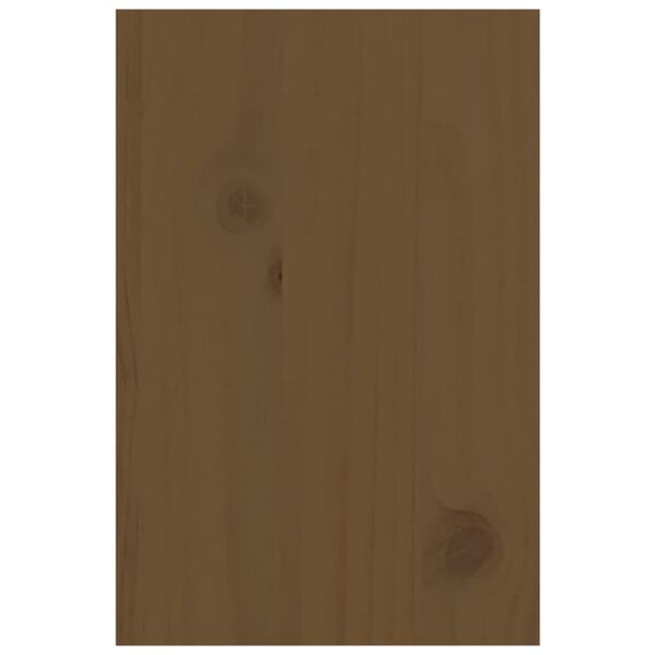 vidaXL Βάση Οθόνης Καφέ 81x20x30 εκ. από Μασίφ Ξύλο Πεύκου
