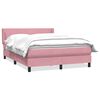 vidaXL &Kappa;&rho;&epsilon;&beta;ά&tau;&iota; Boxspring &mu;&epsilon; &Sigma;&tau;&rho;ώ&mu;&alpha; &Rho;&omicron;&zeta; 160x210 &epsilon;&kappa;. &Beta;&epsilon;&lambda;&omicron;ύ&delta;&iota;&nu;&omicron;