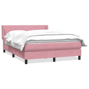 vidaXL &Kappa;&rho;&epsilon;&beta;ά&tau;&iota; Boxspring &mu;&epsilon; &Sigma;&tau;&rho;ώ&mu;&alpha; &Rho;&omicron;&zeta; 160x210 &epsilon;&kappa;. &Beta;&epsilon;&lambda;&omicron;ύ&delta;&iota;&nu;&omicron;