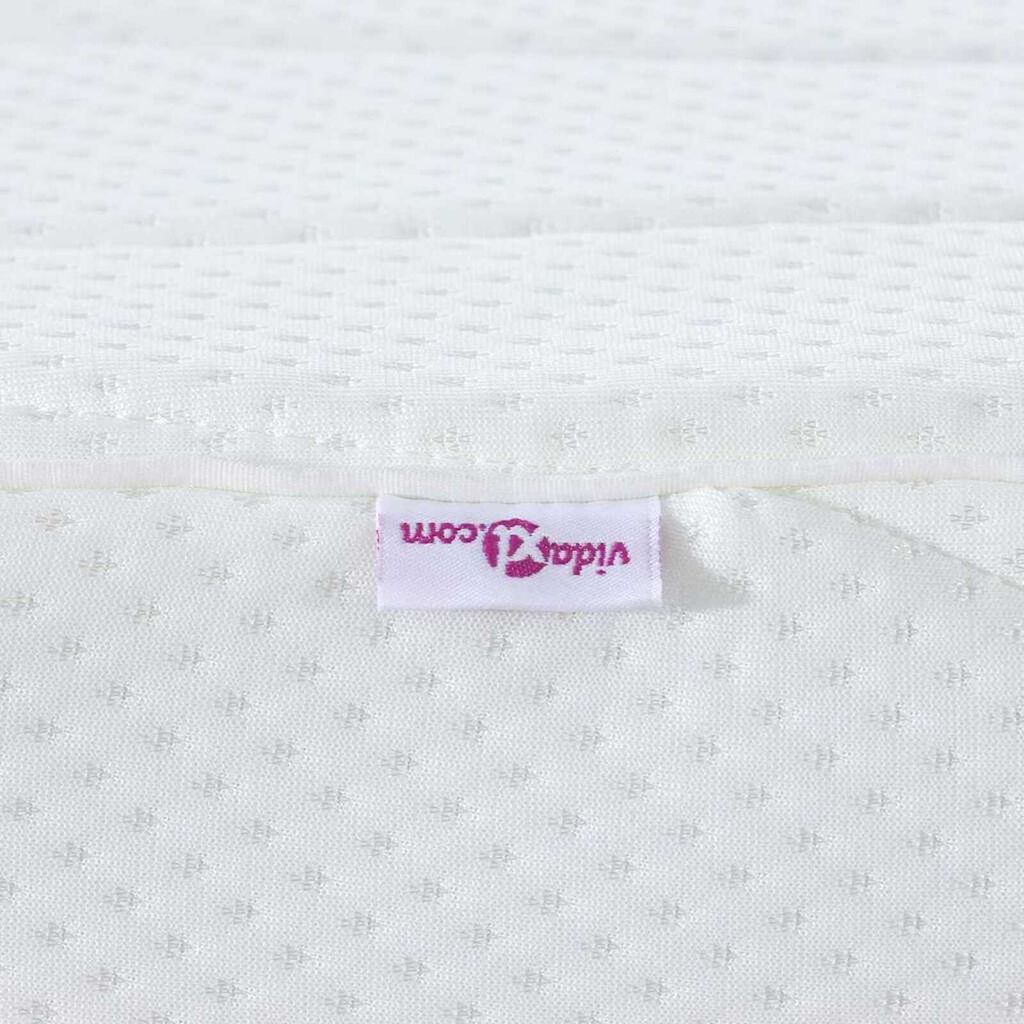 vidaXL Στρώμα Λευκό 70 x 200 cm Pěna