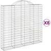 vidaXL &Sigma;&upsilon;&rho;&mu;&alpha;&tau;&omicron;&kappa;&iota;&beta;ώ&tau;&iota;&alpha; &Tau;&omicron;&xi;&omega;&tau;ά 8 &tau;&epsilon;&mu;. 200x50x180/200 &epsilon;&kappa;. &Gamma;&alpha;&lambda;&beta;&alpha;&nu;. &Alpha;&tau;&sigma;ά&lambda;&iota;