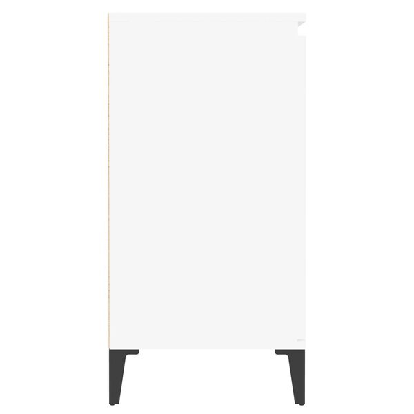 vidaXL Συρταριέρα Λευκή 60 x 35 x 70 εκ. από Επεξεργασμένο Ξύλο