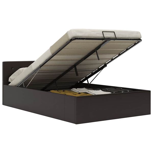 vidaXL &Pi;&lambda;&alpha;ί&sigma;&iota;&omicron; &Kappa;&rho;&epsilon;&beta;&alpha;&tau;&iota;&omicron;ύ &mu;&epsilon; &Alpha;&pi;&omicron;&theta;&eta;&kappa;. &Chi;ώ&rho;&omicron; &Gamma;&kappa;&rho;&iota; 120x200 &epsilon;&kappa;. &Sigma;&upsilon;&nu;&theta;. &Delta;έ&rho;&mu;&alpha;