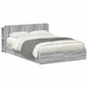 vidaXL &Sigma;&kappa;&epsilon;&lambda;&epsilon;&tau;ό&sigmaf; &kappa;&rho;&epsilon;&beta;&alpha;&tau;&iota;&omicron;ύ &mu;&epsilon; &alpha;&pi;&omicron;&theta;ή&kappa;&epsilon;&upsilon;&sigma;&eta; &Gamma;&kappa;&rho;&iota; Sonoma 140 x 200 cm