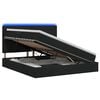 vidaXL LED &Kappa;&rho;&epsilon;&beta;ά&tau;&iota; &alpha;&pi;&omicron;&theta;ή&kappa;&epsilon;&upsilon;&sigma;&eta;&sigmaf; &mu;&epsilon; &sigma;&tau;&rho;ώ&mu;&alpha; &Mu;&alpha;ύ&rho;&omicron; 160 x 200 cm Ύ&phi;&alpha;&sigma;&mu;&alpha;
