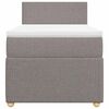 vidaXL &Kappa;&rho;&epsilon;&beta;ά&tau;&iota; Boxspring &mu;&epsilon; &Sigma;&tau;&rho;ώ&mu;&alpha; Taupe 90x200 &epsilon;&kappa;. &Upsilon;&phi;&alpha;&sigma;&mu;ά&tau;&iota;&nu;&omicron;