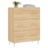 vidaXL Ντουλάπι Sonoma Δρυς 69,5 x 34 x 90 εκ. από Επεξεργασμένο Ξύλο