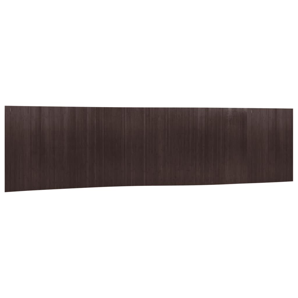 vidaXL Διαχωριστικό Δωματίου Σκούρο Καφέ 165 x 800 εκ. από Μπαμπού