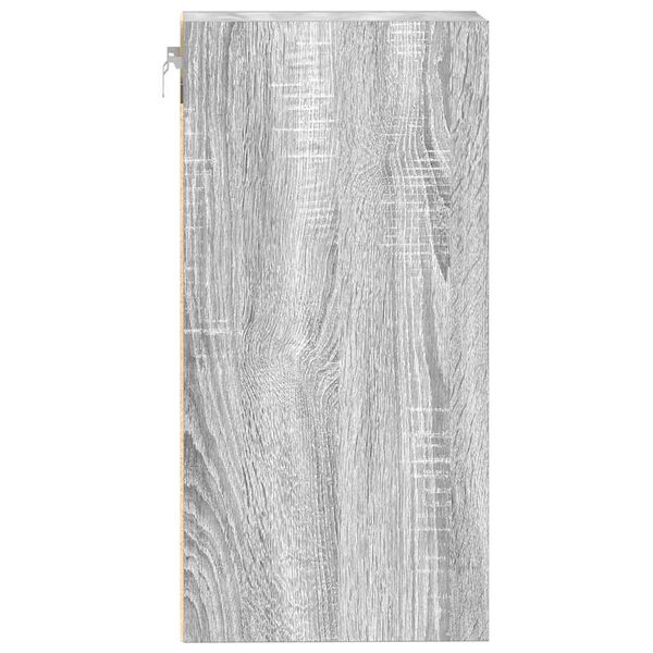 vidaXL κρεμαστό ντουλάπι Riga γκρι Sonoma 30x29,5x60 cm