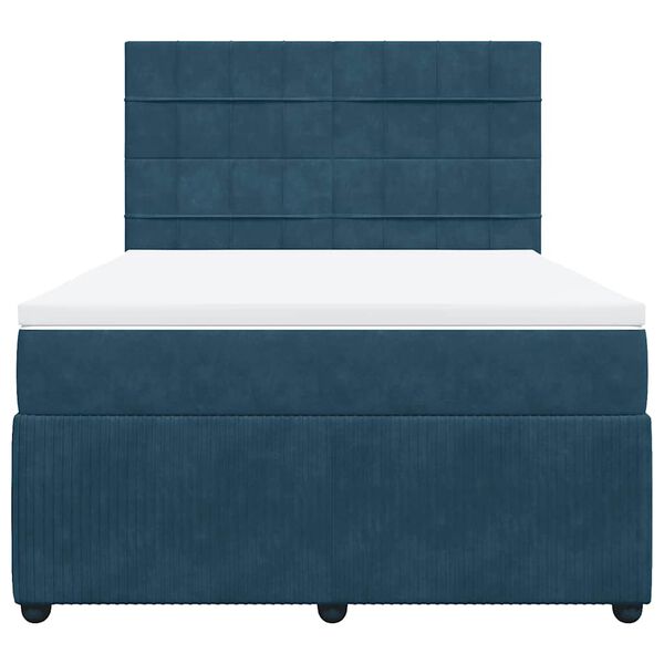 vidaXL &Kappa;&rho;&epsilon;&beta;ά&tau;&iota; Boxspring &mu;&epsilon; &Sigma;&tau;&rho;ώ&mu;&alpha; &Sigma;&kappa;&omicron;ύ&rho;&omicron; &Mu;&pi;&lambda;&epsilon; 140x200 &epsilon;&kappa;. &Beta;&epsilon;&lambda;&omicron;ύ&delta;&iota;&nu;&omicron;