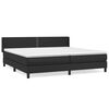vidaXL &Kappa;&rho;&epsilon;&beta;ά&tau;&iota; Boxspring &mu;&epsilon; &Sigma;&tau;&rho;ώ&mu;&alpha; &Mu;&alpha;ύ&rho;&omicron; 200x200 &epsilon;&kappa;. &Sigma;&upsilon;&nu;&theta;&epsilon;&tau;&iota;&kappa;ό &Delta;έ&rho;&mu;&alpha;