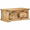 vidaXL Τραπεζάκι σαλονιού Καφέ 90 x 50 x 40 cm Μασίφ ξύλο μάνγκο