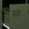 vidaXL Έπιπλο Τηλεόρασης Λαδί 68x50x43,5 εκ. Χάλυβας Ψυχρής Έλασης