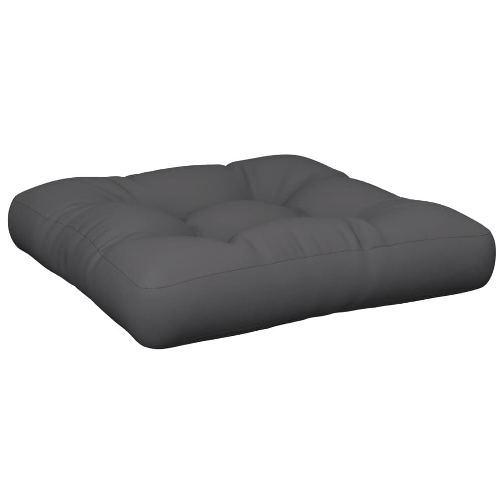 vidaXL Μαξιλάρι Παλέτας Γκρι 50 x 50 x 12 εκ. Υφασμάτινο