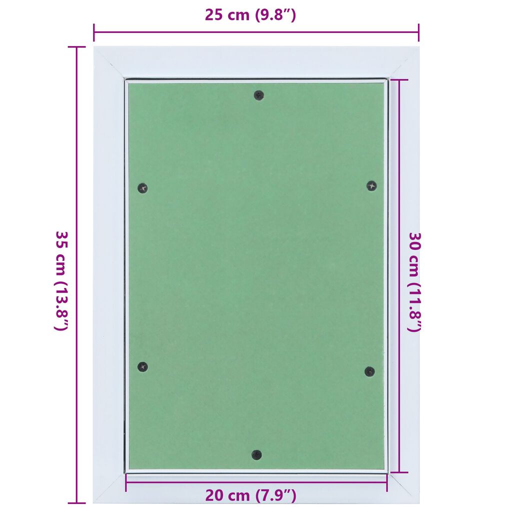 vidaXL Επιτραπέζιο Αλuμινίου με Γυψοσανίδα 200x300 χιλ.