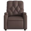 vidaXL Πολυθρόνα Ηλεκτρική Ανακλινόμενη Καφέ Συνθ. Δέρμα