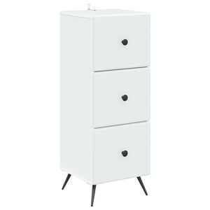 vidaXL &Nu;&tau;&omicron;&upsilon;&lambda;ά&pi;&iota; &mu;&epsilon; &Sigma;&upsilon;&rho;&tau;ά&rho;&iota;&alpha; &Lambda;&epsilon;&upsilon;&kappa;ό 33 x 34,5 x 90 &epsilon;&kappa; &Epsilon;&pi;&epsilon;&xi;&epsilon;&rho;&gamma;&alpha;&sigma;&mu;έ&nu;&omicron; &Xi;ύ&lambda;&omicron;