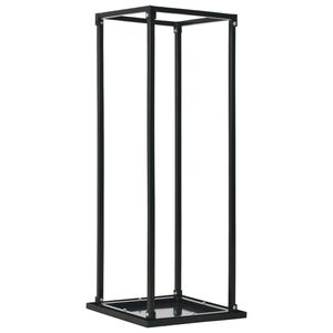 vidaXL &Rho;ά&phi;&iota; &Kappa;&alpha;&upsilon;&sigma;ό&xi;&upsilon;&lambda;&omega;&nu; &mu;&epsilon; &Beta;ά&sigma;&eta; &Mu;&alpha;ύ&rho;&omicron; 37 x 37 x 113 &epsilon;&kappa;. &Alpha;&tau;&sigma;ά&lambda;&iota;&nu;&omicron;