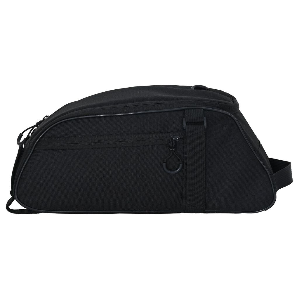vidaXL Τσάντα Ποδηλάτου για Ράγα Pannier 8 L Μαύρη 38x16x16 εκ.
