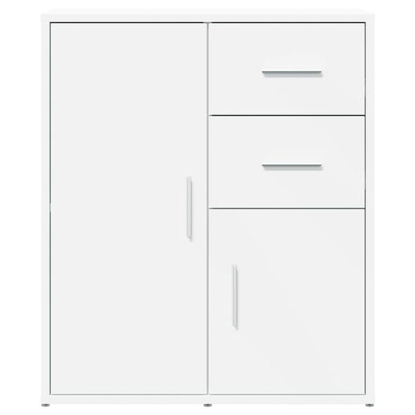 vidaXL Βοηθητικά Ντουλάπια 2 τεμ. Λευκά 60x31x70 εκ. Επεξεργ. Ξύλο