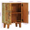 vidaXL Ντουλάπι με Χειροποίητο Σκάλισμα 55x30x75εκ Μασίφ Ανακυκλ. Ξύλο