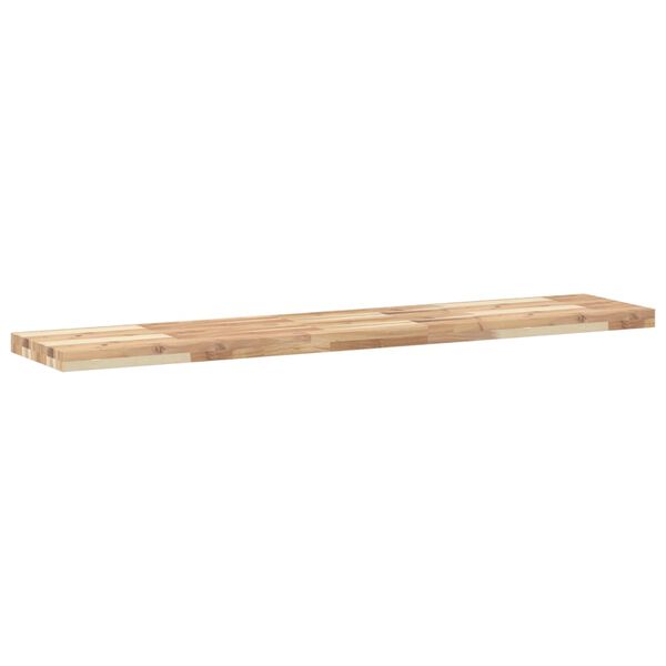 vidaXL Ράφια Κρεμαστά 2 Τεμ. 160x30x4εκ Ακατέργαστο Μασίφ Ξύλο Ακακίας