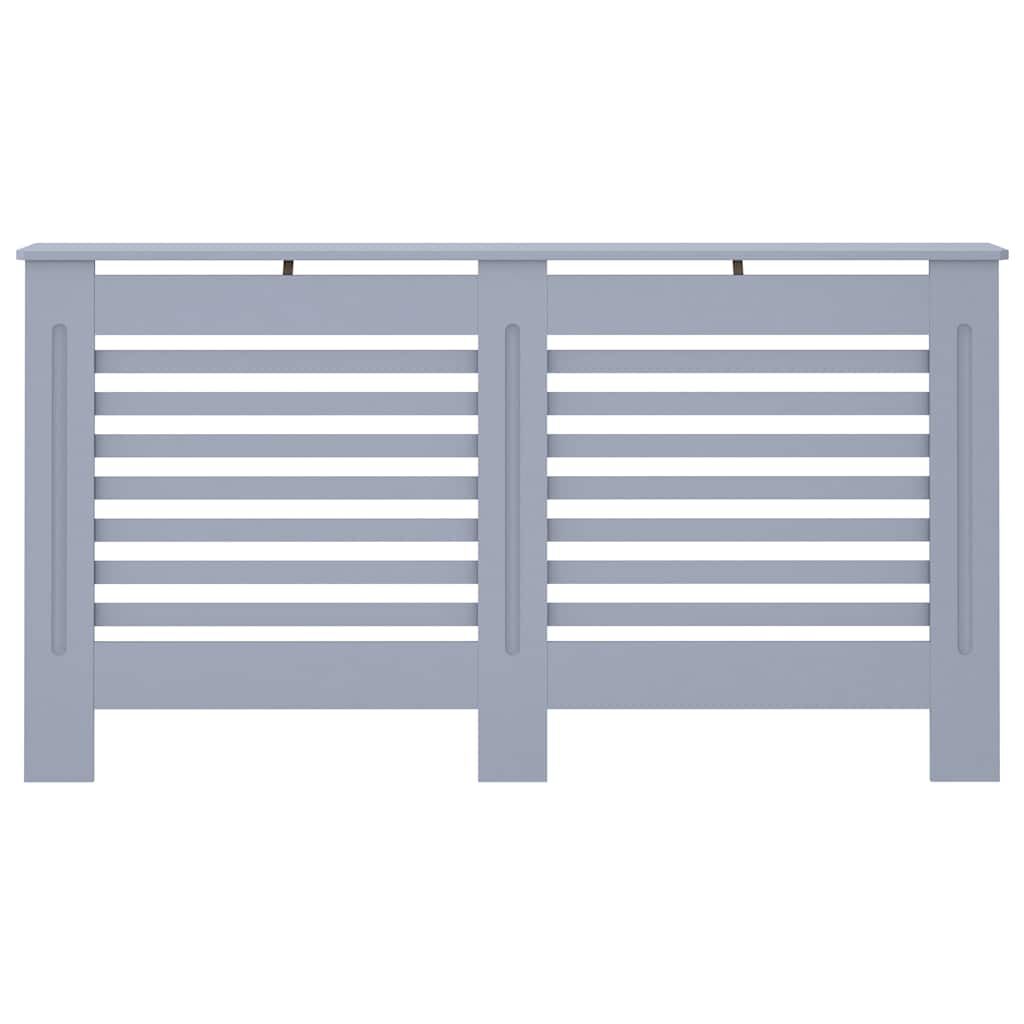vidaXL Κάλυμμα Καλοριφέρ Ανθρακί 152 x 19 x 81,5 εκ. από MDF