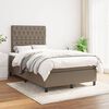 vidaXL &Kappa;&rho;&epsilon;&beta;ά&tau;&iota; Boxspring &mu;&epsilon; &Sigma;&tau;&rho;ώ&mu;&alpha; Taupe 120x200 &epsilon;&kappa;. &Upsilon;&phi;&alpha;&sigma;&mu;ά&tau;&iota;&nu;&omicron;