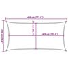 vidaXL Πανί Σκίασης Μπεζ 2,5 x 4,5 μ. από HDPE 160 γρ./μ²