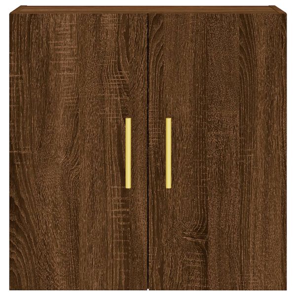 vidaXL Ντουλάπι Τοίχου Καφέ Δρυς 60 x 31 x 60 εκ. Επεξεργασμένο Ξύλο