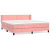 vidaXL &Kappa;&rho;&epsilon;&beta;ά&tau;&iota; Boxspring &mu;&epsilon; &Sigma;&tau;&rho;ώ&mu;&alpha; &Rho;&omicron;&zeta; 160x200 &epsilon;&kappa;. &Beta;&epsilon;&lambda;&omicron;ύ&delta;&iota;&nu;&omicron;