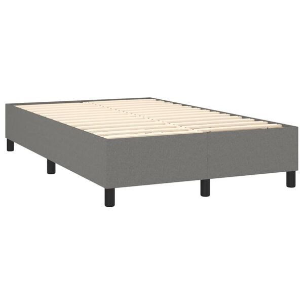 vidaXL &Kappa;&rho;&epsilon;&beta;ά&tau;&iota; Boxspring &mu;&epsilon; &Sigma;&tau;&rho;ώ&mu;&alpha; &Sigma;&kappa;&omicron;ύ&rho;&omicron; &Gamma;&kappa;&rho;&iota; 120x200 &epsilon;&kappa;. &Upsilon;&phi;&alpha;&sigma;&mu;ά&tau;&iota;&nu;&omicron;