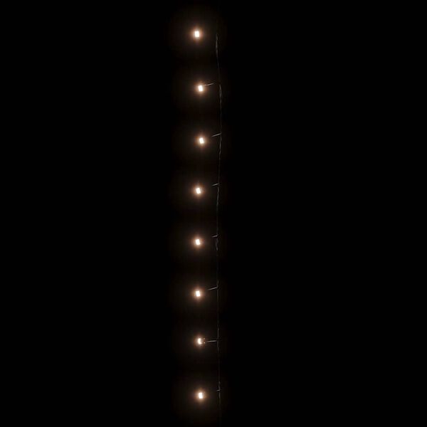 Λαμπάκια με 400 LED και 8 Εφέ Φωτισμού Θερμό Λευκό 40 μ.