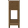 vidaXL Ζαρντινιέρα με Ράφι Μελί 82,5x34,5x81 εκ. από Μασίφ Ξύλο Πεύκου