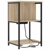 vidaXL Κομοδίνο Sonoma Δρυς 38 x 31 x 61 εκ Επεξεργασμένο ξύλο