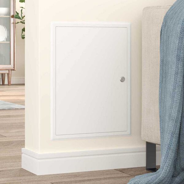 vidaXL &Pi;ά&nu;&epsilon;&lambda; &Pi;&rho;ό&sigma;&beta;&alpha;&sigma;&eta;&sigmaf; &Lambda;&epsilon;&upsilon;&kappa;ό 43 x 33 x 3 cm &Alpha;&tau;&sigma;ά&lambda;&iota;