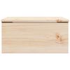 vidaXL Κομοδίνο με συρτάρι Καφέ 37 x 35 x 18,5 εκ Μασίφ ξύλο πεύκου