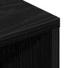 vidaXL Ντουλάπι TV Μαύρη δρυς 150 x 30 x 44.5 εκ. Επεξεργασμένο ξύλο