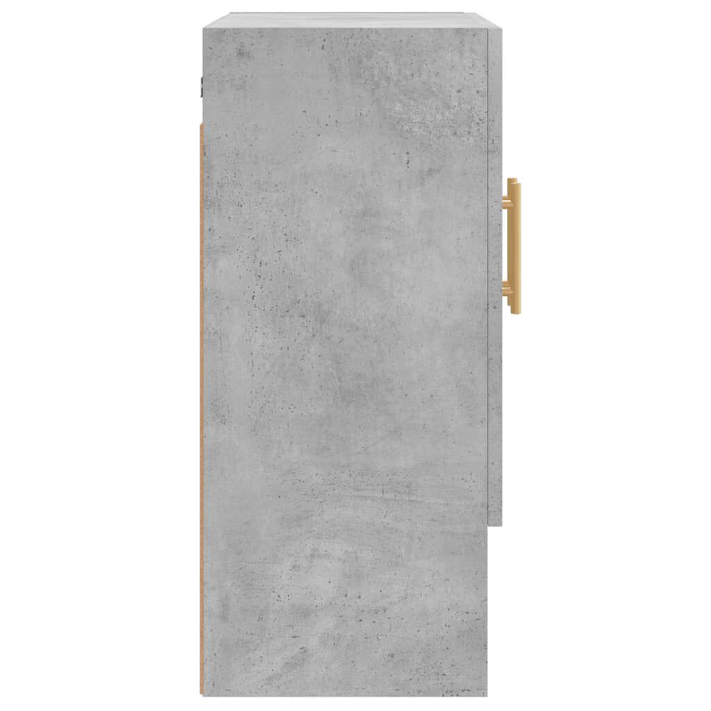 vidaXL Ντουλάπι Τοίχου Γκρι Σκυρ. 60x31x70 εκ. Επεξεργασμένο Ξύλο