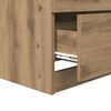 vidaXL &Kappa;&omicron;&mu;&omicron;&delta;ί&nu;&omicron; 2 pcs Artisan Oak 45 x 39 x 50 &epsilon;&kappa;. &Epsilon;&pi;&epsilon;&xi;&epsilon;&rho;&gamma;&alpha;&sigma;&mu;έ&nu;&omicron; &xi;ύ&lambda;&omicron;
