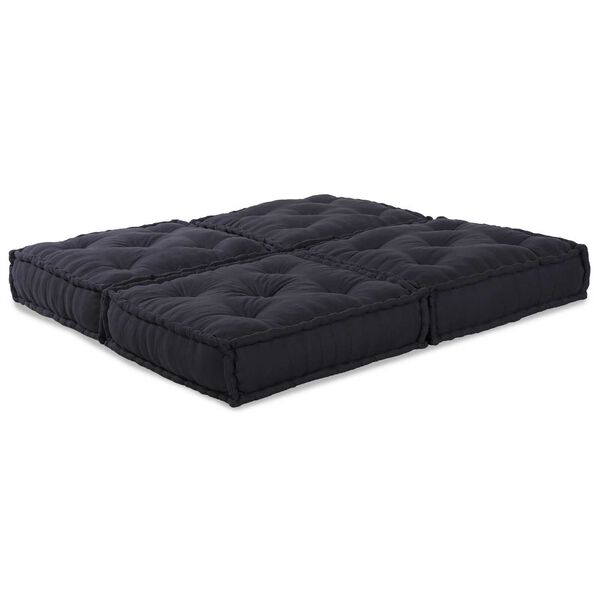 vidaXL Μαξιλάρι 2 pcs Ανθρακί 70 x 70 x 36 εκ Πολυεστέρας
