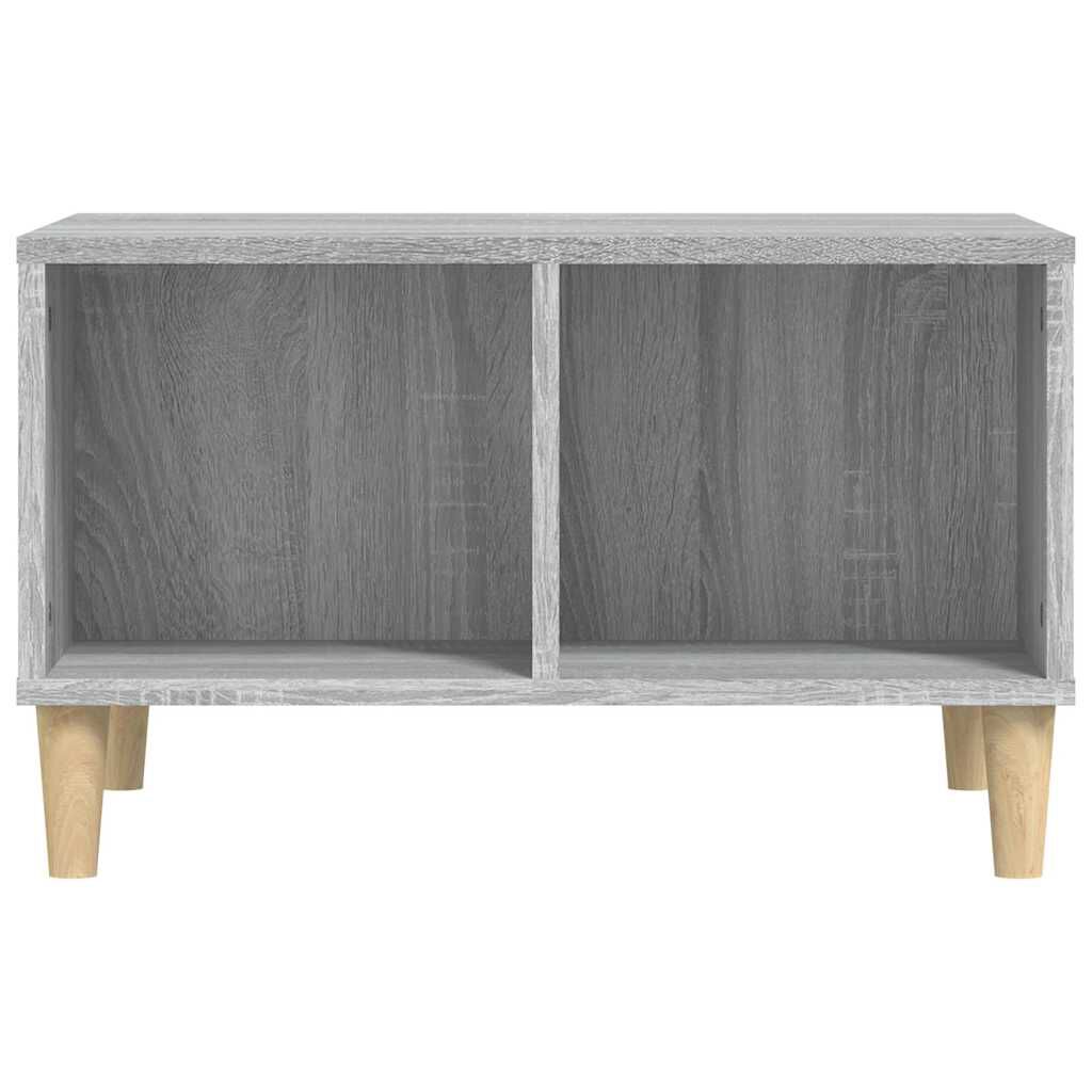 vidaXL Τραπεζάκι Σαλονιού Γκρι Sonoma 60x50x36,5εκ. Επεξεργασμένο Ξύλο