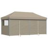 vidaXL &Sigma;&kappa;&eta;&nu;ή &pi;ά&rho;&tau;&iota; pop-up 580 x 292 x 315 &epsilon;&kappa;. Taupe Ύ&phi;&alpha;&sigma;&mu;&alpha; Ό&xi;&phi;&omicron;&rho;&nu;&tau;