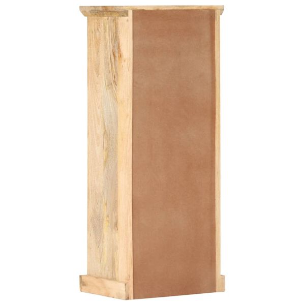 vidaXL Ντουλάπι με Πόρτα 45x32x110 εκ. Μασίφ Ξύλο Μάνγκο