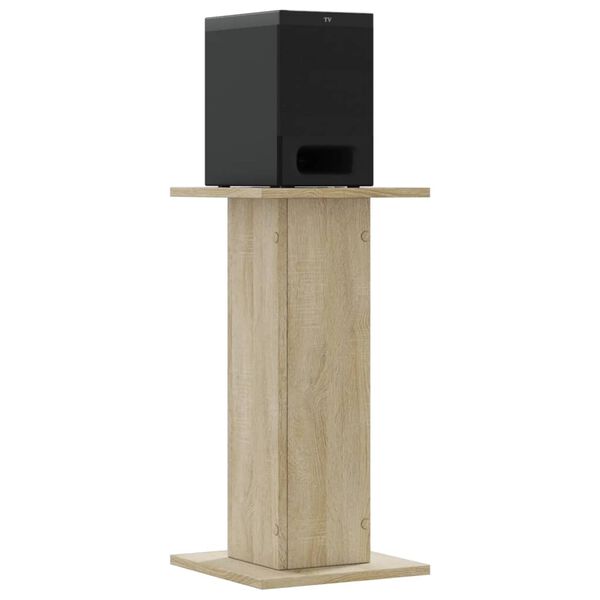 vidaXL Βάσεις Ηχείων 2 Τεμ. Sonoma Δρυς 30x30x60εκ. Επεξεργασμένο Ξύλο